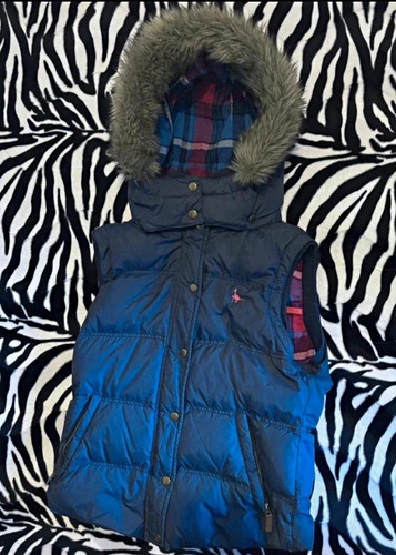 Jack wills blue hooded puffer - wills,