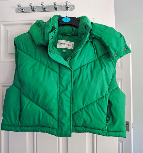 Womens jack wills green puffer - jack,