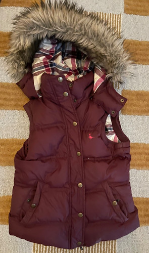 Jack wills maroon quilted down - jack,