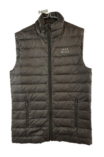 Jack wills black padded - jack, gilet